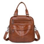 Durable Leather Women's Backpack for Everyday Use