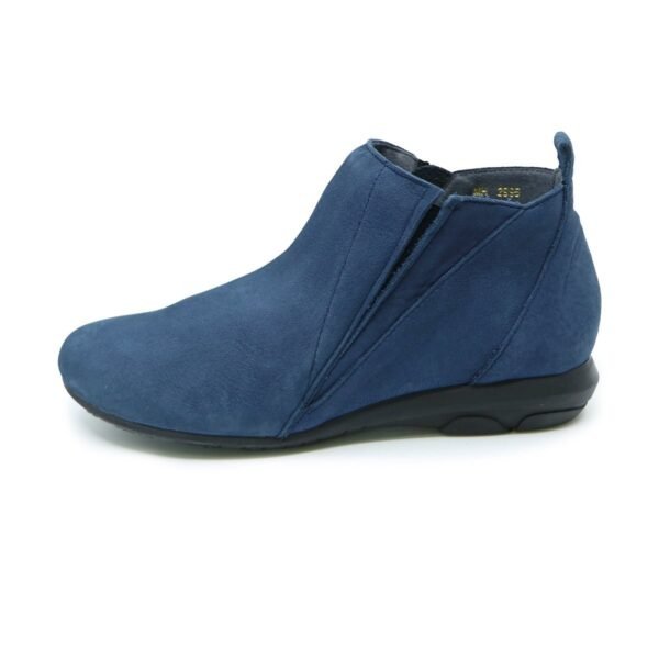 Ruth4 Dark Blue Soft Walking Ankle Boots