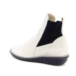 Yuika Off White Soft Walking Mid Boots